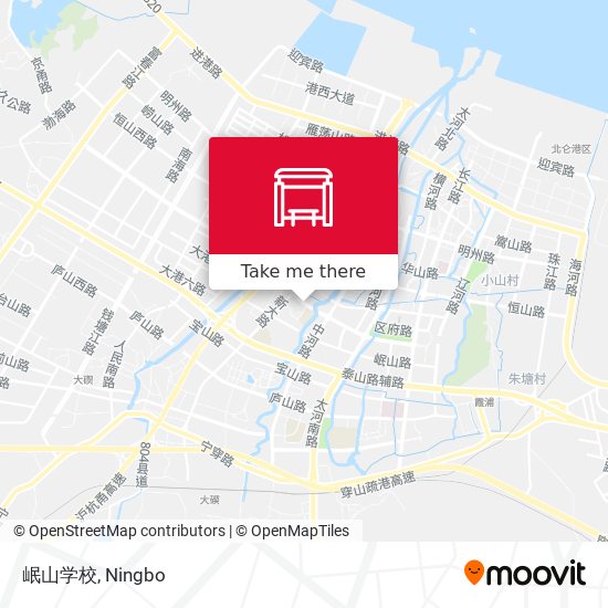 岷山学校 map
