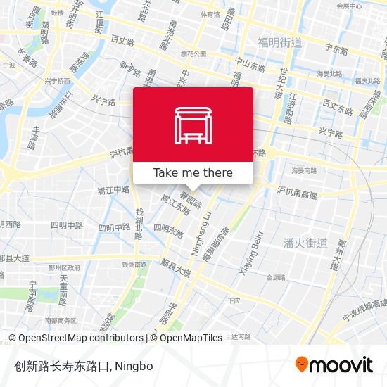 创新路长寿东路口 map
