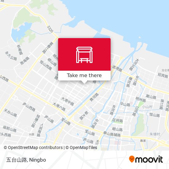 五台山路 map