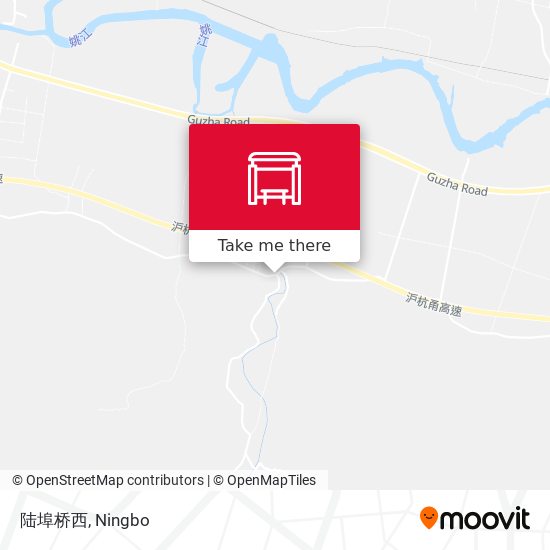 陆埠桥西 map