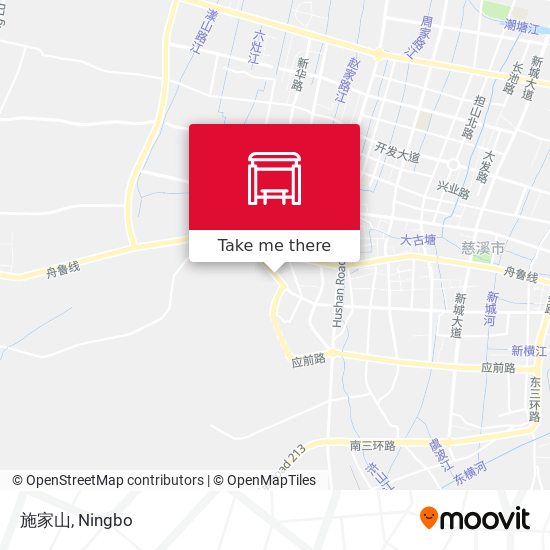 施家山 map