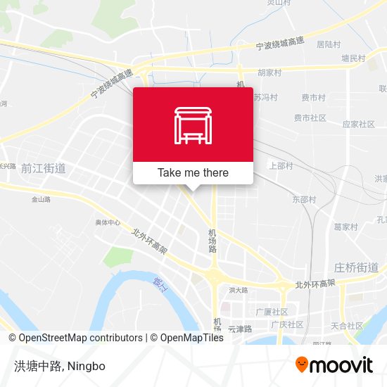 洪塘中路 map