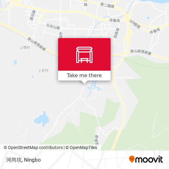 河尚坑 map