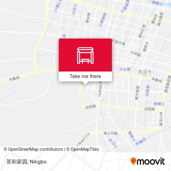 景和家园 map
