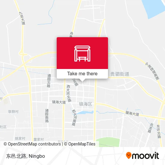 东邑北路 map