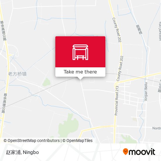 赵家浦 map