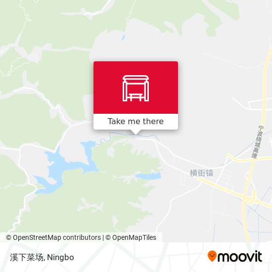 溪下菜场 map