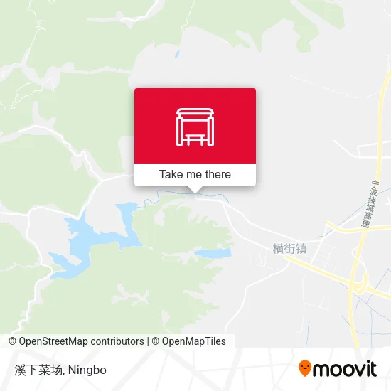 溪下菜场 map