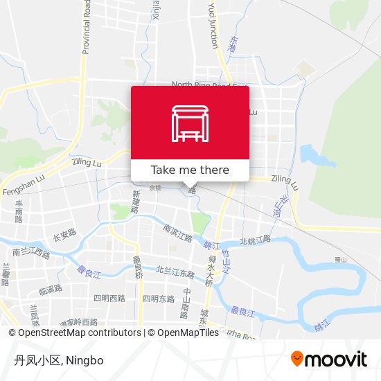 丹凤小区 map