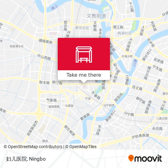 妇儿医院 map