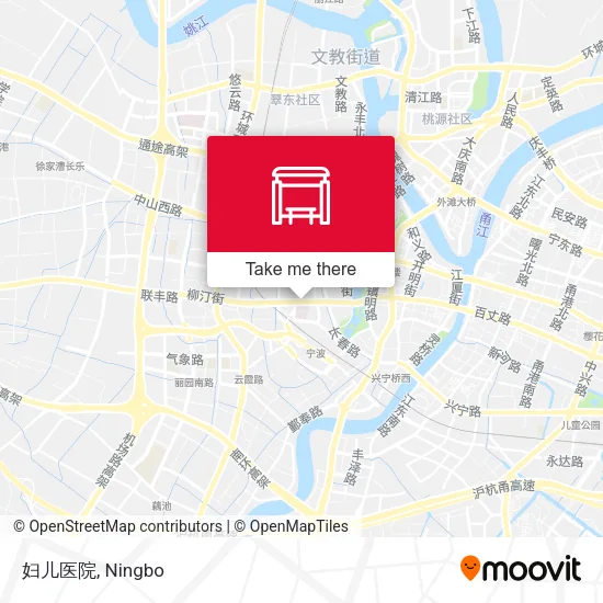 妇儿医院 map