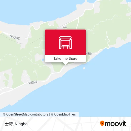 士湾 map