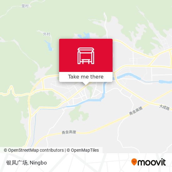 银凤广场 map