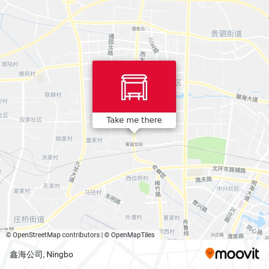 鑫海公司 map