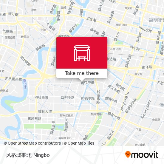 风格城事北 map
