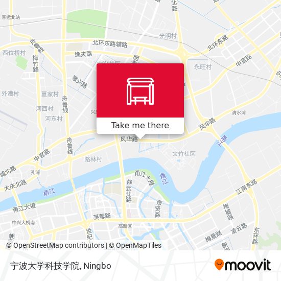 宁波大学科技学院 map