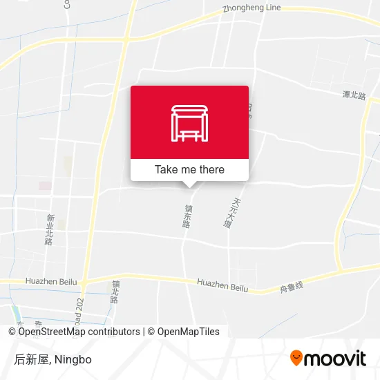后新屋 map