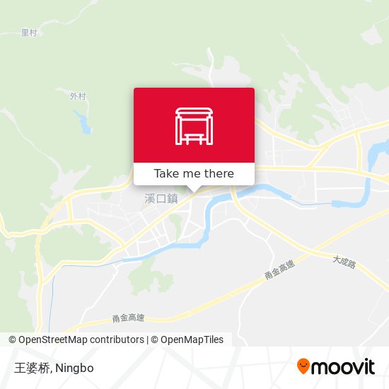 王婆桥 map