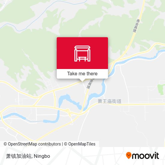 萧镇加油站 map