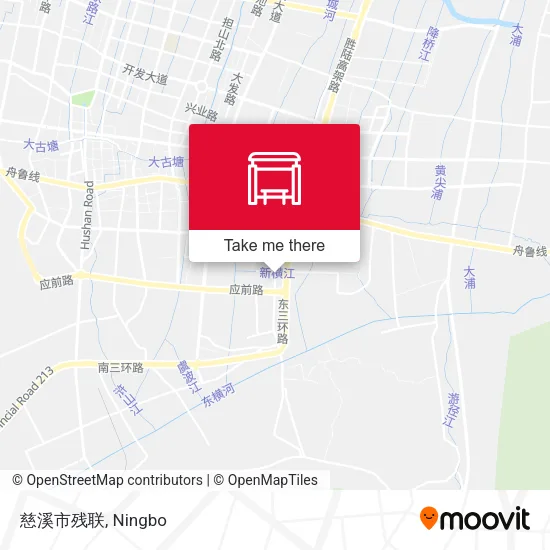 慈溪市残联 map