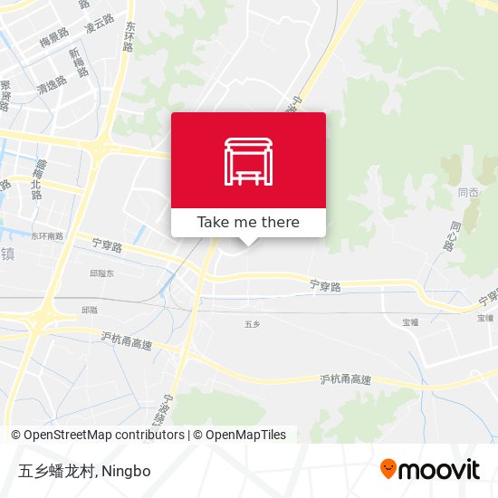 五乡蟠龙村 map