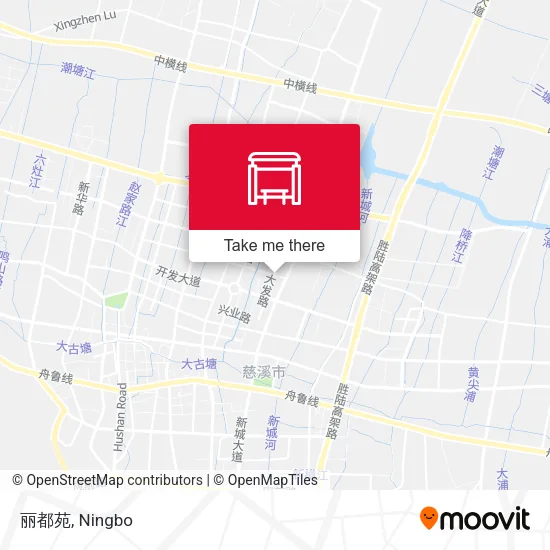 丽都苑 map