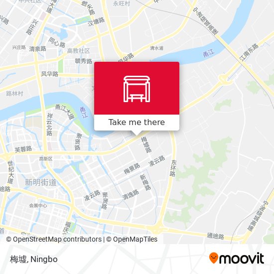梅墟 map