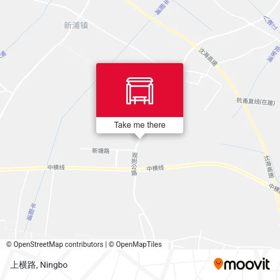 上横路 map