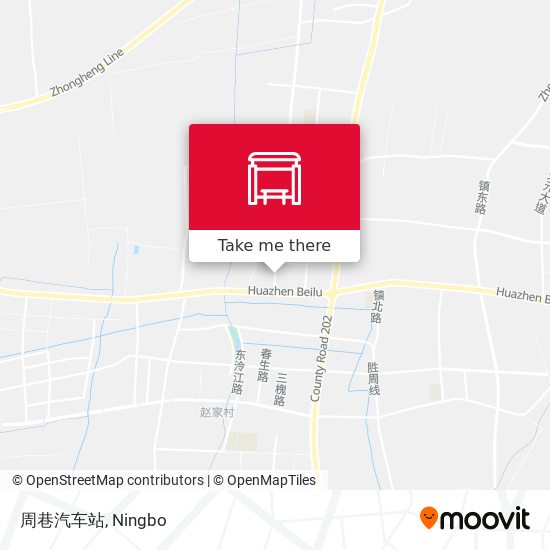 周巷汽车站 map