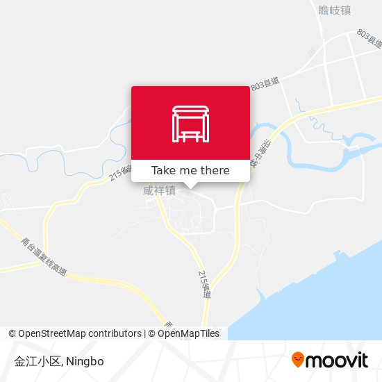 金江小区 map