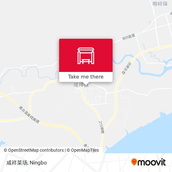 咸祥菜场 map