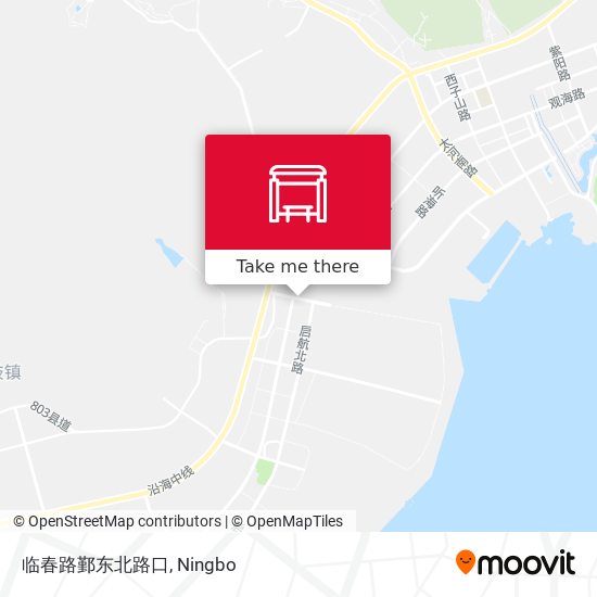 临春路鄞东北路口 map