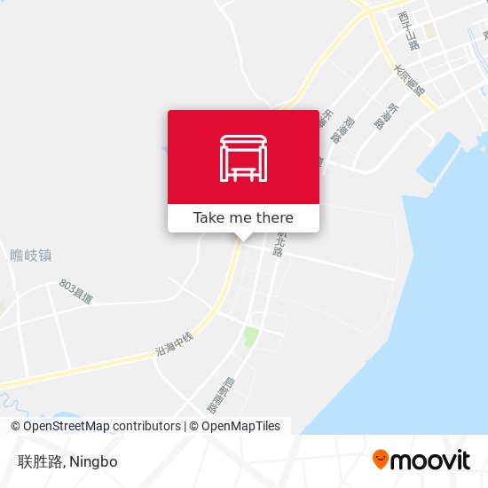 联胜路 map