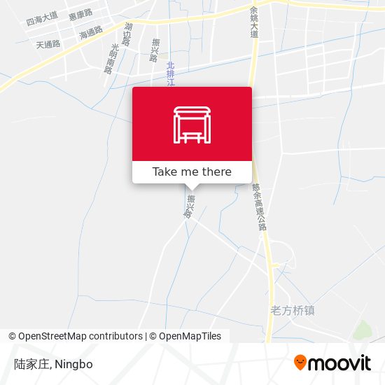 陆家庄 map