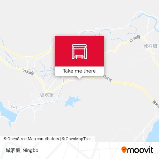 城泗塘 map