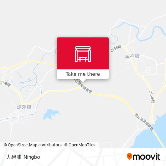 大碧浦 map