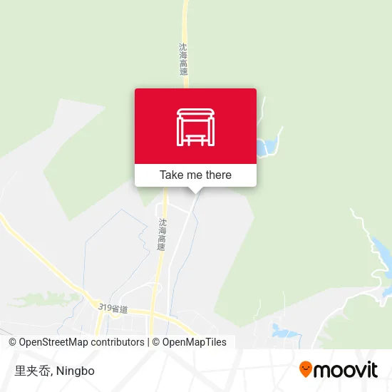 里夹岙 map