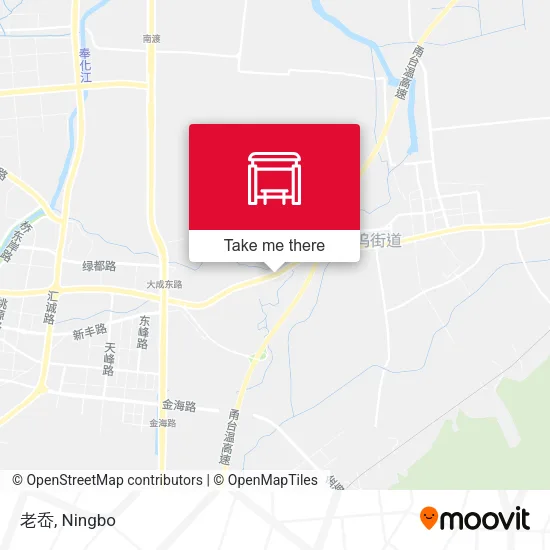 老岙 map