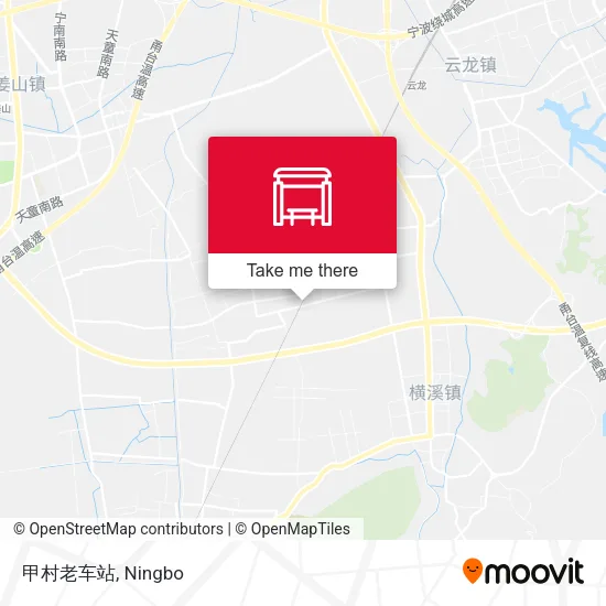 甲村老车站 map
