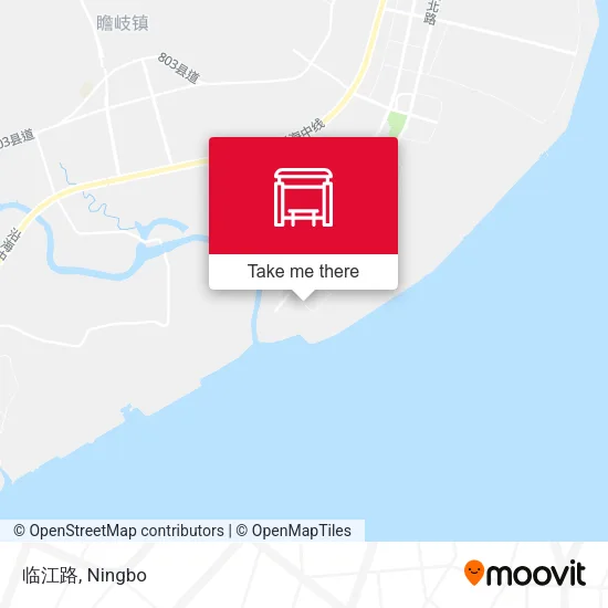 临江路 map