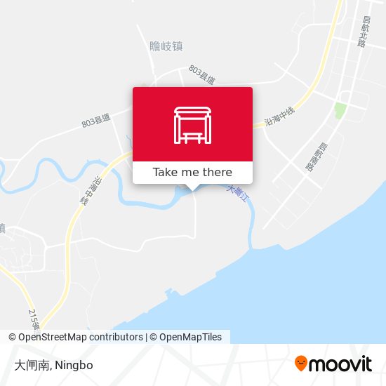 大闸南 map