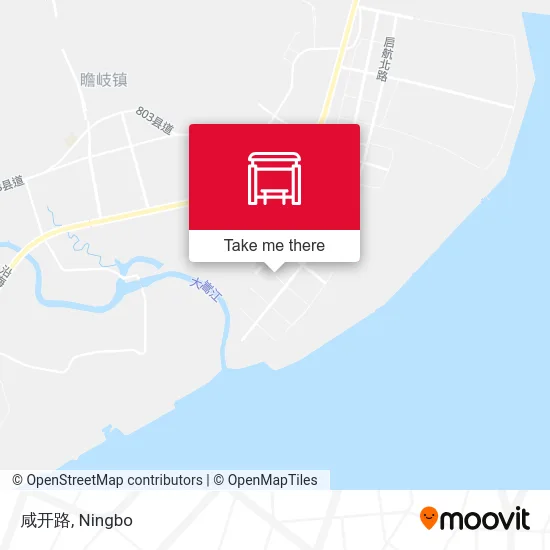 咸开路 map