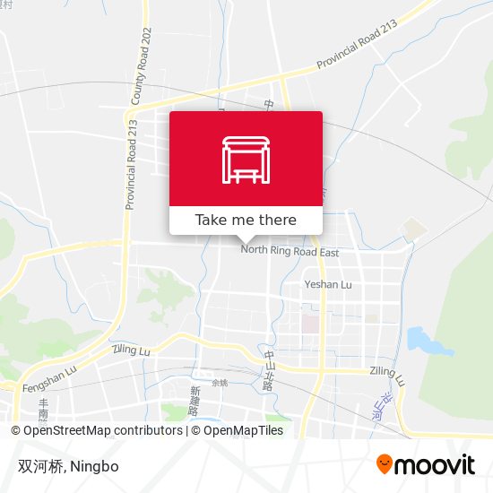 双河桥 map