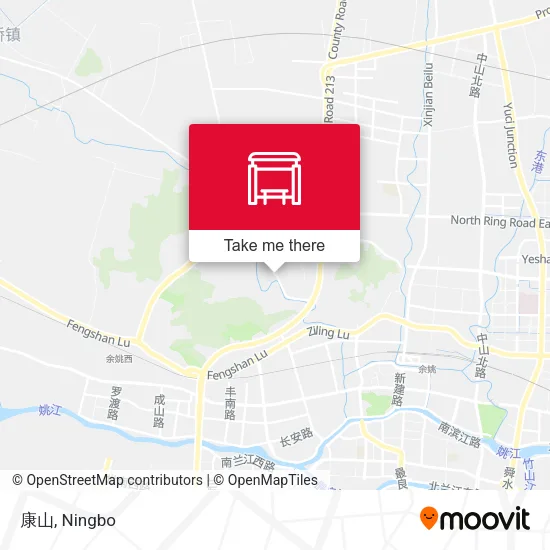 康山 map
