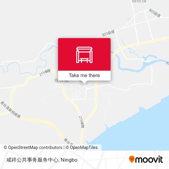 咸祥公共事务服务中心 map
