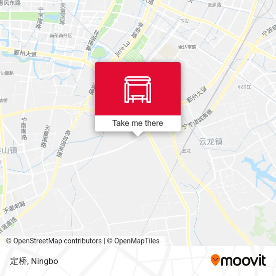 定桥 map