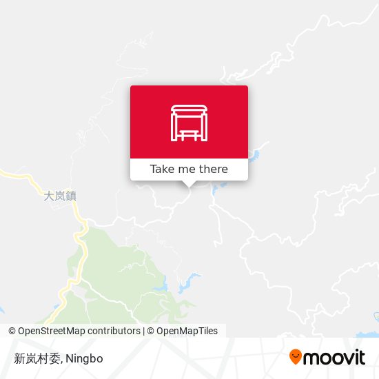新岚村委 map