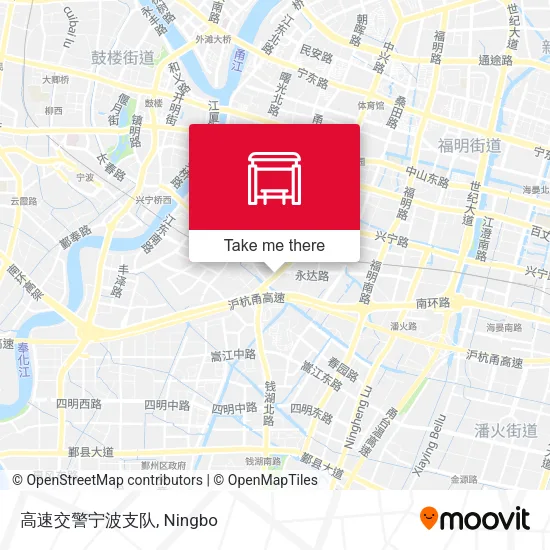 高速交警宁波支队 map