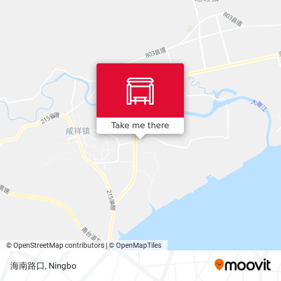 海南路口 map