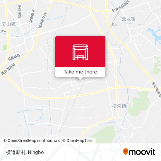 横道新村 map
